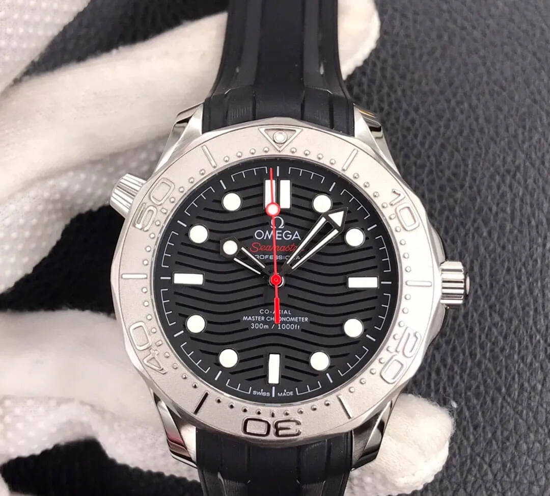 Omega Seamaster Diver 300M 210.32.42.20.01.002 VS Factory 1:1 Best Edition Replica Watch Black Strap